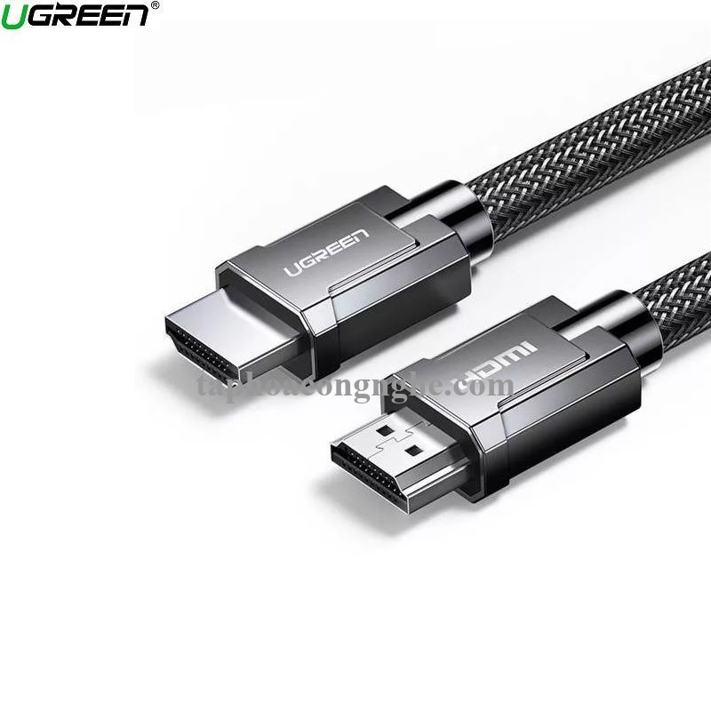 Ugreen 70325 3M 2.0 4K 60Hz 18Gbps màu đen Cáp HDMI chống nhiễu độ phân giải Cao HD136 30070325